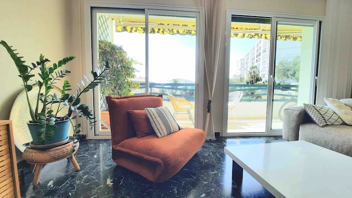 Élégant F3 lumineux, 50m de la mer ! - 3